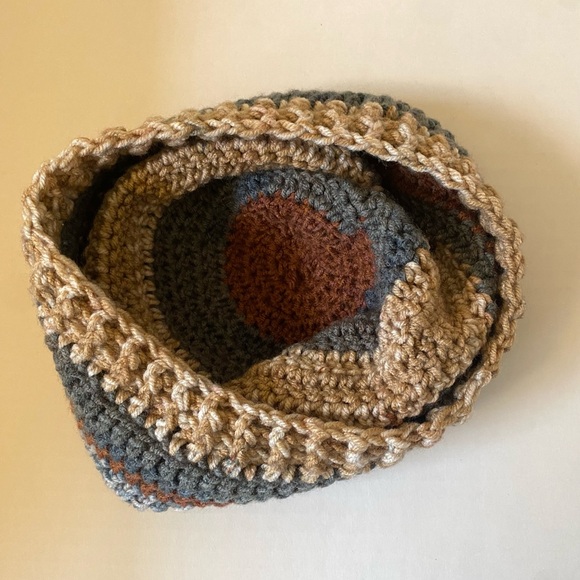 Multicolor Striped Crochet Beanie - Picture 5 of 6